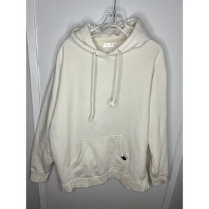 Bronxton Men's Heavyweight Hoodie Sweatshirt Ivory ~ Size 2X